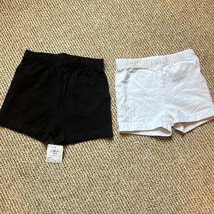 Children's Place Cartwheel Shorts black and white size 3T